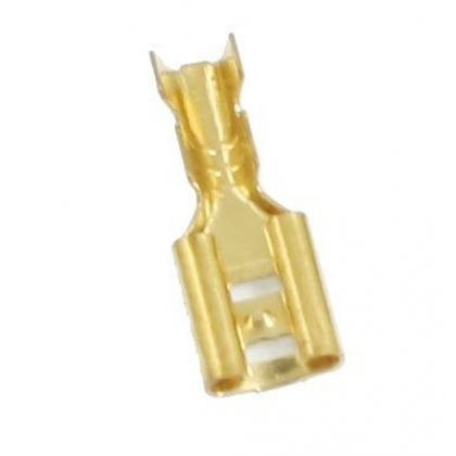 Hong Xuan Automotive HX1972/100 Terminal Clip Gold Brass Car Speaker Electric Wire Connectors Set - 20 Pcs Hong Xuan Automotive HX1972/100 Terminal Clip Gold Brass Car Speaker Electric Wire Connectors Set - 20 Pcs