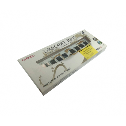 GeIL White Dragon 4GB DDR4 2400 19200 2400MHz Hardcore PC Gaming RAM GWB44GB2400C16SC