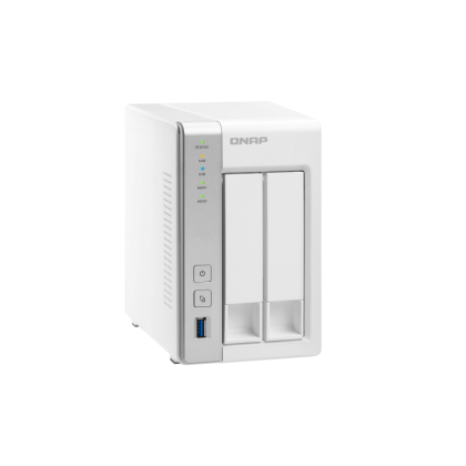 QNAP TS-231 2 Bay Home & SOHO NAS Server Dual Core USB 3.0 x 3 Dual GbE Port Personal Cloud