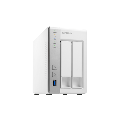 QNAP TS-231 2 Bay Home & SOHO NAS Server Dual Core USB 3.0 x 3 Dual GbE Port Personal Cloud