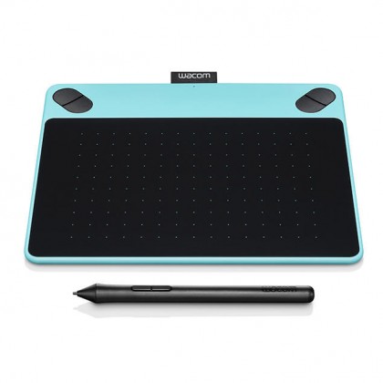 Wacom Intuos Draw Small CTL-490/B0-CX Creative Pen Tablet - Mint Blue