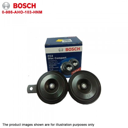 BOSCH FC2 Disc Compact 12V 105-118dB(A) 350/420Hz 0 986 AH0 103-HNM Mini Small and Compact Disc Horn