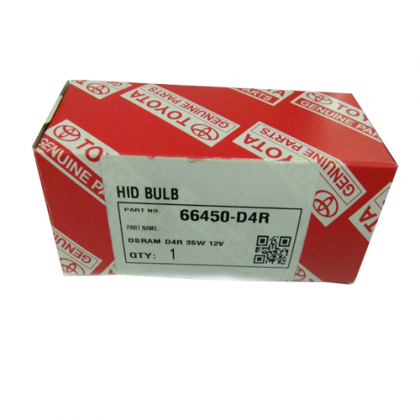 Osram D4R 35W 12V 4200K HID Bulb 66450-D4R Toyota Genuine Parts