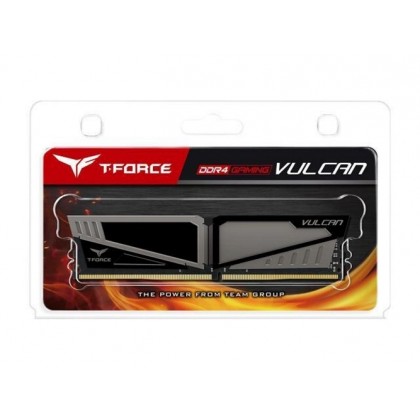 TeamGroup T-FORCE VULCAN 4GB DDR4 2400 PC4 19200 UDIMM Desktop Gaming RAM TLGD44G2400HC1401