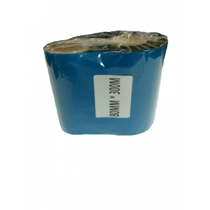 Wax Barcode Ribbon 80mm x 300m - 10pcs