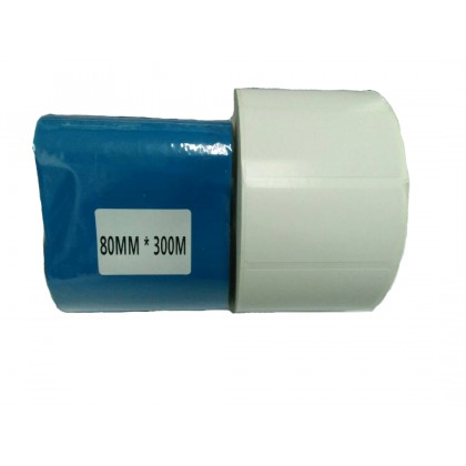 3 Roll Wax Barcode Ribbon 80mm x 300m + 10 Barcode Label 60mm x 50mm (1000pcs per barcode label)