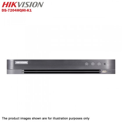 Hikvision Turbo HD 4 Channel CCTV DVR DS-7204HQHI-K1 + Hikvision 1MP 720P Indoor IR Dome Camera DS-2CE56C0T-IRP + 1TB Seagate Skyhawk CCTV HDD