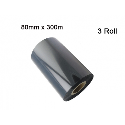 3 Roll Wax Barcode Ribbon 80mm x 300m + 10 Barcode Label 50mm x 40mm (1000pcs per barcode label) 3 Roll Wax Barcode Ribbon 80mm x 300m + 10 Barcode Label 50mm x 40mm (1000pcs per barcode label)