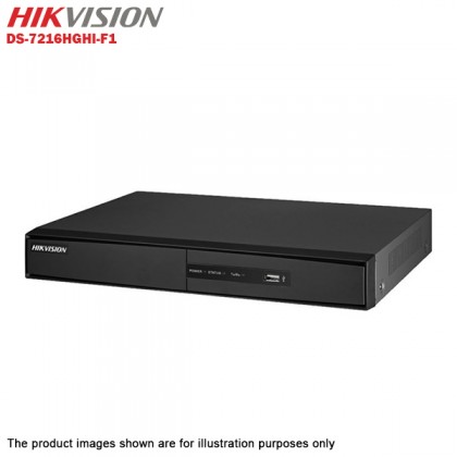 Hikvision Turbo HD 16 Channel CCTV DVR DS-7216HGHI-F1 + Hikvision 1MP 720P Indoor IR Dome Camera DS-2CE56C0T-IRP + 3TB WD Purple CCTV HDD