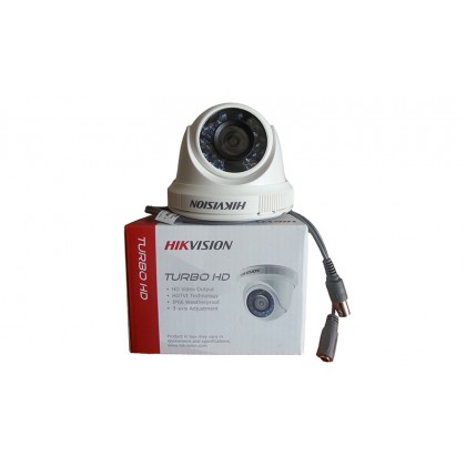 Hikvision Turbo HD 8 Channel CCTV DVR DS-7208HQHI-K1 + Hikvision 2MP 1080P Indoor IR Dome Camera DS-2CE56D0T-IR