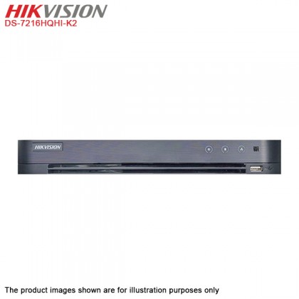 Hikvision DS-7216HQHI-K2 16 Channel up to 4MP Turbo HD TVI AHD CVI CVBS IP CCTV DVR Hikvision DS-7216HQHI-K2 16 Channel up to 4MP Turbo HD TVI AHD CVI CVBS IP CCTV DVR