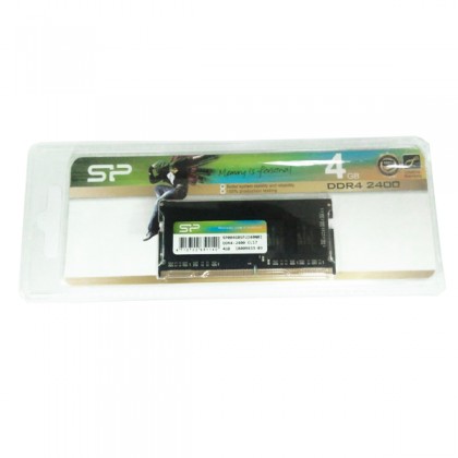 Silicon Power 4GB DDR4 2400 SODIMM 2400MHz PC4 19200 Notebook RAM SP004GBSFU240N02 Silicon Power 4GB DDR4 2400 SODIMM 2400MHz PC4 19200 Notebook RAM SP004GBSFU240N02