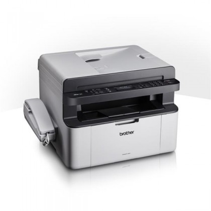 Brother MFC-1815 Handset Fax Print Scan Copy A4 AIO Mono Laser Printer with Manual Duplex Brother MFC-1815 Handset Fax Print Scan Copy A4 AIO Mono Laser Printer with Manual Duplex