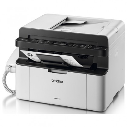 Brother MFC-1815 Handset Fax Print Scan Copy A4 AIO Mono Laser Printer with Manual Duplex Brother MFC-1815 Handset Fax Print Scan Copy A4 AIO Mono Laser Printer with Manual Duplex