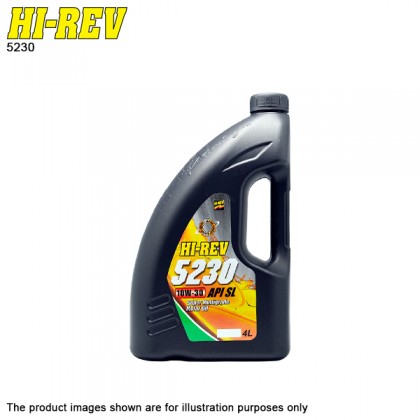 HI-REV 5230 4L API SL SAE 10W-30 Mineral Base Super Multigrade Engine Oil