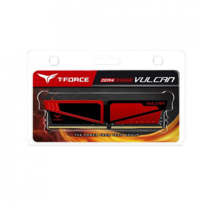 TeamGroup T-Force VULCAN 16GB DDR4 2400 PC4 19200 UDIMM Desktop Gaming RAM TLRED416G2400HC15B01