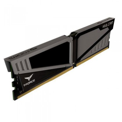 TeamGroup 8GB T-FORCE Vulcan Gray DDR4 2400 PC4 19200 UDIMM Desktop Gaming RAM TLGD48G2400HC1401