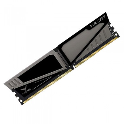 TeamGroup 8GB T-FORCE Vulcan Gray DDR4 2400 PC4 19200 UDIMM Desktop Gaming RAM TLGD48G2400HC1401