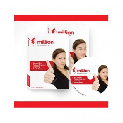 Million Accounting Software Yearly Premium Subscription Plan - 12 MONTH + GST 0% Version + Free 16GB Pendrive Million Accounting Software Yearly Premium Subscription Plan - 12 MONTH + GST 0% Version + Free 16GB Pendrive