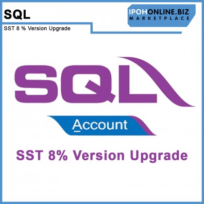 SQL Accounting Software SST 8 % Version Upgrade