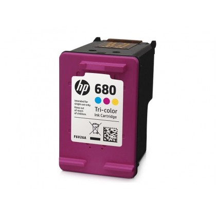 HP 680 Tri-Colour Original Ink Advantage Cartridges 