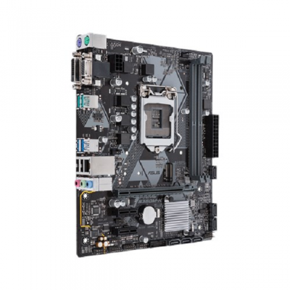 Asus Prime B360M-K Intel 8th Gen Coffee Lake B360 LGA 1151 USB 3.1 GEN 2 DDR4 DVI VGA M.2 with LED Lighting Gaming Micro ATX Motherboard
