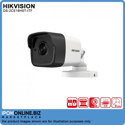 Hikvision DS-2CE16H0T-ITF 5MP Outdoor IR HD Bullet 4 In 1 CCTV Color Camera