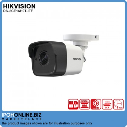 Hikvision DS-2CE16H0T-ITF 5MP Outdoor IR HD Bullet 4 In 1 CCTV Color Camera