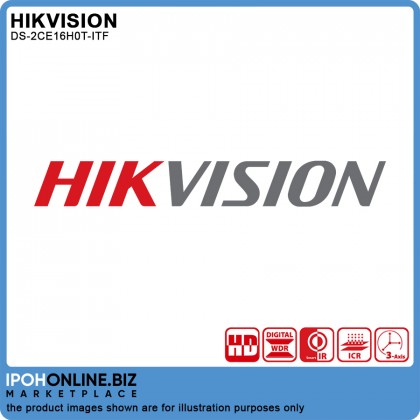 Hikvision DS-2CE16H0T-ITF 5MP Outdoor IR HD Bullet 4 In 1 CCTV Color Camera
