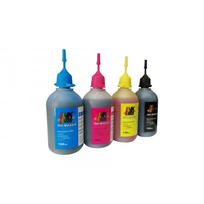 Compatible Refill Ink CISS Tank For Canon Type PGI-821C/PG41 100ml (BK/C/Y/M) 
