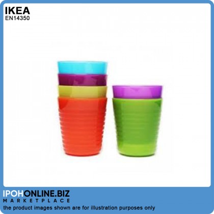 IKEA KALAS-EN14350 Multicolor Children's Mug 6pcs-70192963