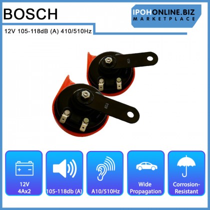 Bosch Evolution Klaksen Fanfare 12V BM Horn Set 0986 AH0 459