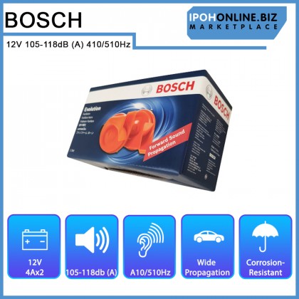 Bosch Evolution Klaksen Fanfare 12V BM Horn Set 0986 AH0 459
