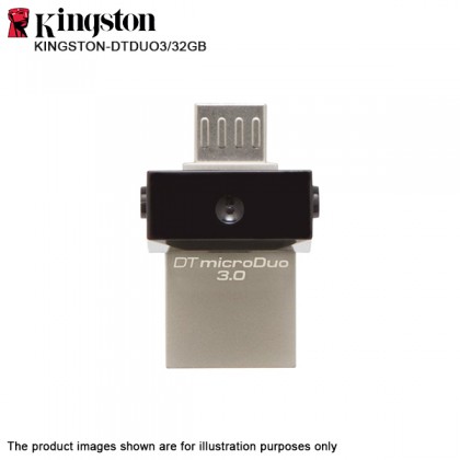 Kingston 32GB DataTraveler MicroDuo USB 3.0 OTG Flash Drive DTDUO3/32GB