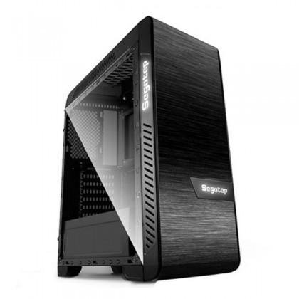 Segotep EOS SG-K3 Aluminum Tempered Glass 2 side ATX Gaming Casing with LED Ring Fan