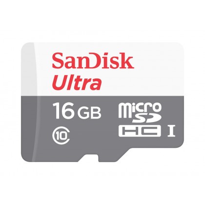 SanDisk Ultra SDSQUNS-016G-GN3MN 16GB 80MB/s UHS-I Class 10 microSD HC Card