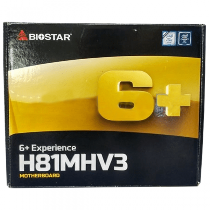 BIOSTAR H81MHV3 LGA 1150 Intel H81 DDR3 HDMI VGA SATA 3 USB 3.0 Micro ATX Motherboard