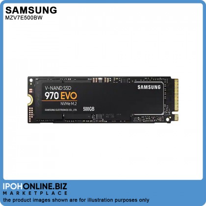 Samsung 500GB 970 EVO NVMe M.2 2280 V-NAND SSD 3500MB/s Speed MZV7E500BW Samsung 500GB 970 EVO NVMe M.2 2280 V-NAND SSD 3500MB/s Speed MZV7E500BW