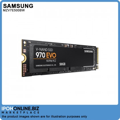 Samsung 500GB 970 EVO NVMe M.2 2280 V-NAND SSD 3500MB/s Speed MZV7E500BW Samsung 500GB 970 EVO NVMe M.2 2280 V-NAND SSD 3500MB/s Speed MZV7E500BW