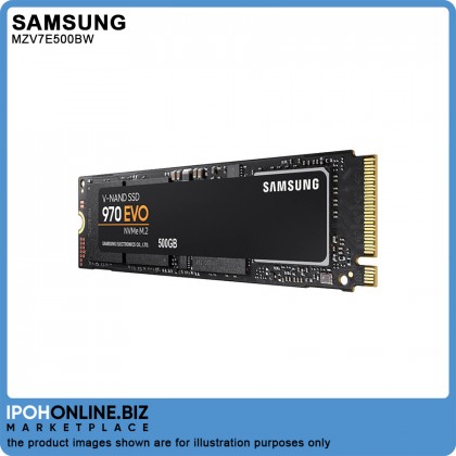 Samsung 500GB 970 EVO NVMe M.2 2280 V-NAND SSD 3500MB/s Speed MZV7E500BW Samsung 500GB 970 EVO NVMe M.2 2280 V-NAND SSD 3500MB/s Speed MZV7E500BW