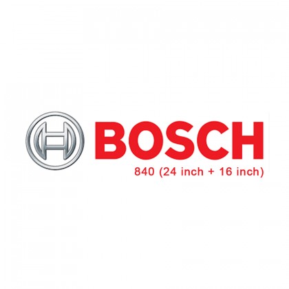 Bosch 840 24 Inch + 16 Inch Wiper Blades Fiat Punto Toyota Corolla Altis Tropical Rubber Formula