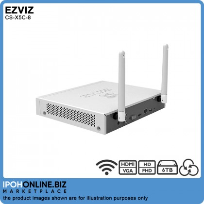 Ezviz Vault Live 8 Channel FHD 1080p Wireless NVR With HDMI VGA Output CS-X5C-8