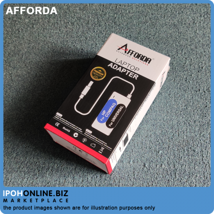 Afforda 65W Laptop Adapter For HP Compaq Notebook Universal