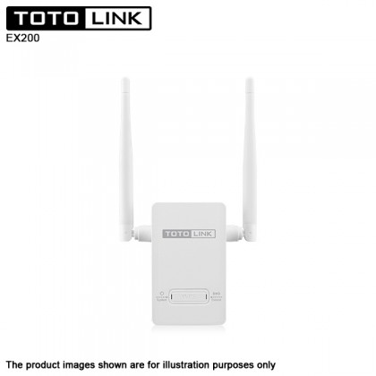 TOTOLINK EX200 300Mbps Wireless N Range Extender 