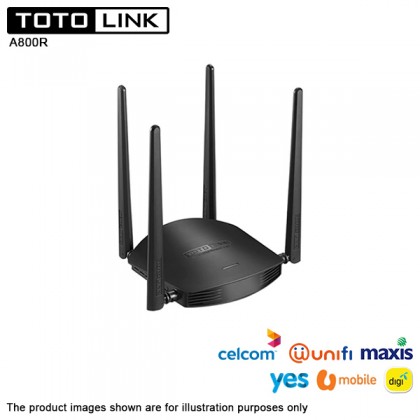 TOTOLINK A800R AC1200 Wireless Dual Band Router