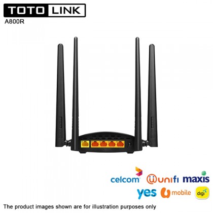 TOTOLINK A800R AC1200 Wireless Dual Band Router