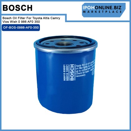 Bosch Oil Filter For Toyota Altis Camry Vios Wish 0 986 AF0 350