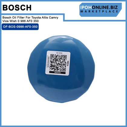 Bosch Oil Filter For Toyota Altis Camry Vios Wish 0 986 AF0 350