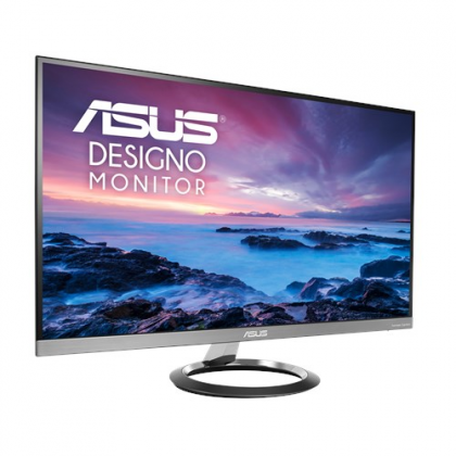 ASUS Designo MZ27AQ 27 inch HDMI DP WQHD 100% sRGB IPS Ultra-slim Design 2.1 channel audio Sub-woofer Audio by Harman Kardon LED Monitor