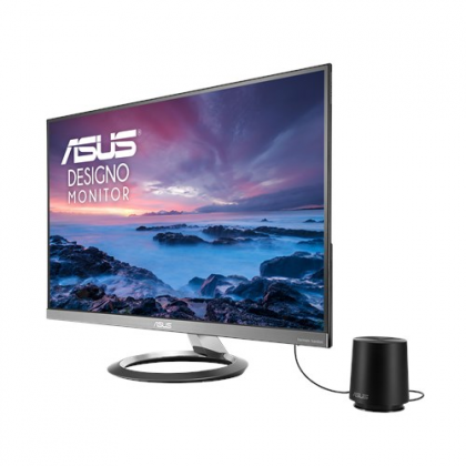 ASUS Designo MZ27AQ 27 inch HDMI DP WQHD 100% sRGB IPS Ultra-slim Design 2.1 channel audio Sub-woofer Audio by Harman Kardon LED Monitor